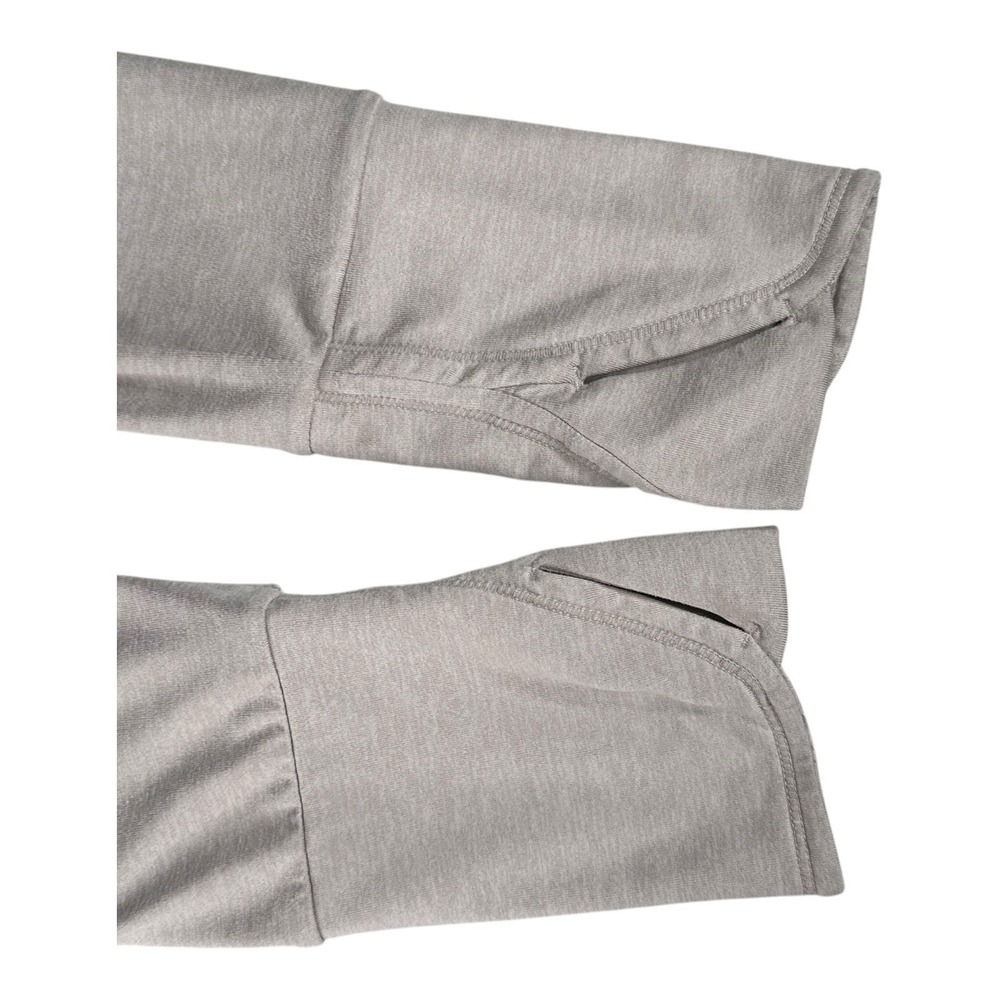 Athleta Uptempo Hoodie Soft ‎ Sweatshirt Thumb Holes Size Medium Gray - Picture 10 of 13